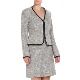 Полуприлегающий пиджак с застежкой на крючки Max Mara